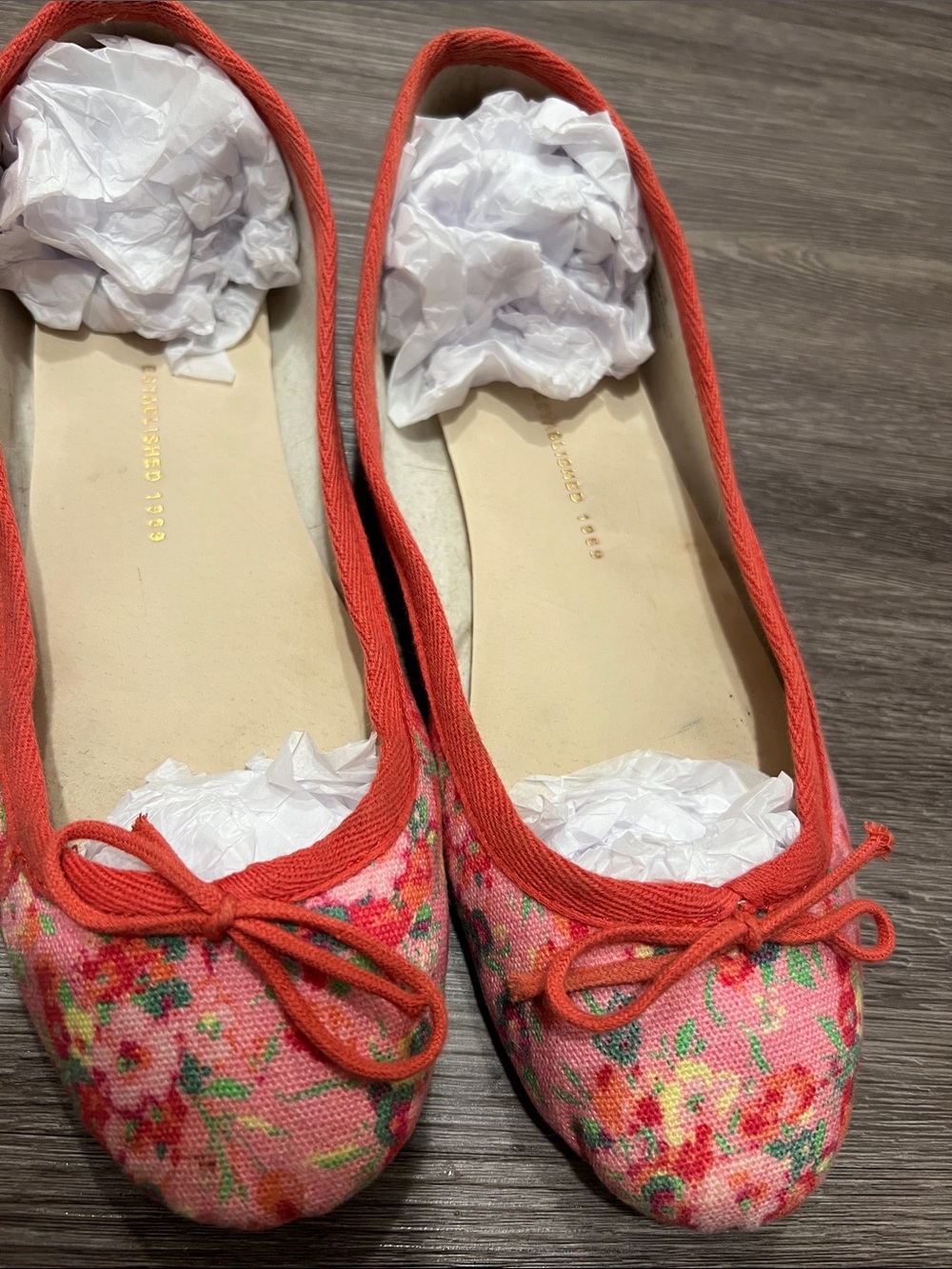 GAP Coral Floral Ballet Flats - Picture 8 of 8